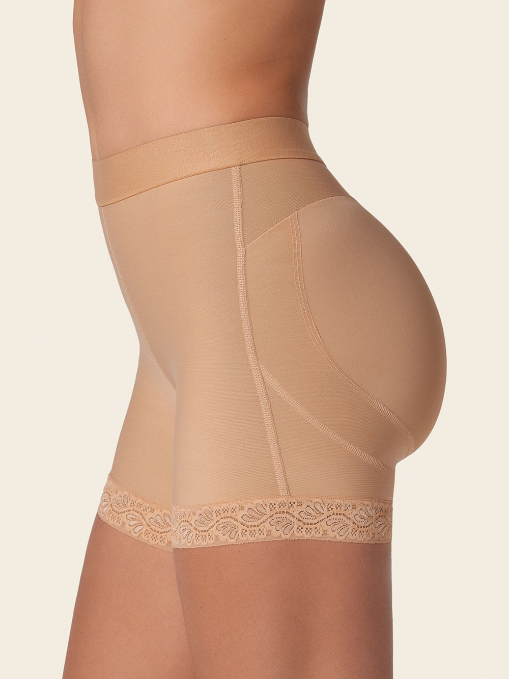 LEONISA | Lift Sculpt Mid-Rise Sculpting Butt Lifter Shaper Short